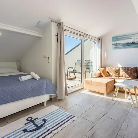 Modernes Studio-apartment Nur 100 Meter Zum Mit Traumhaften Meerblick *